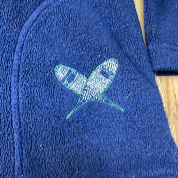 Vintage EMS winter themed pullover fleece size small - Picture 2 of 5